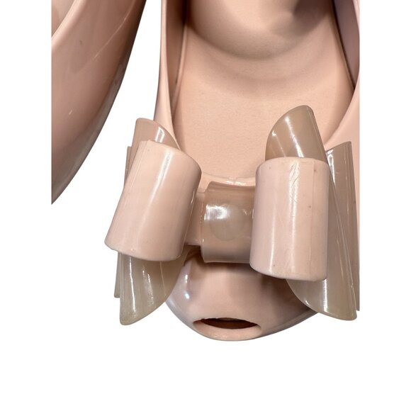 Mini Melissa Ultragirl Sweet Pink Bow Toddler Shoes Size 5 - Picture 2 of 16